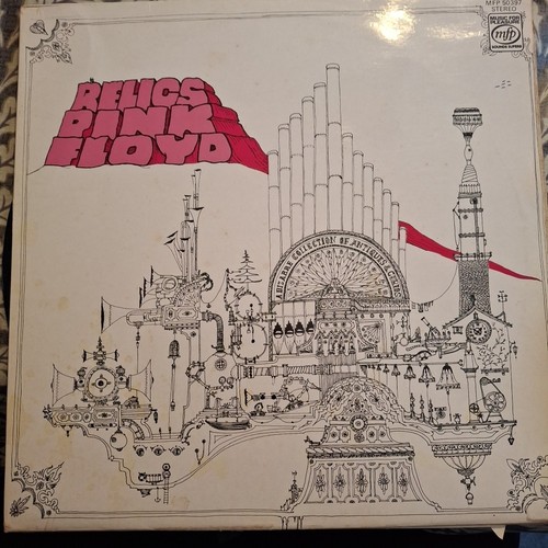 PINK FLOYD "RELICS" REISSUE VINYL LP 1978 VG+