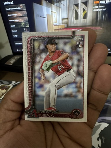 2025 Topps Series One Cristian Mena Canvas 48/50 #120