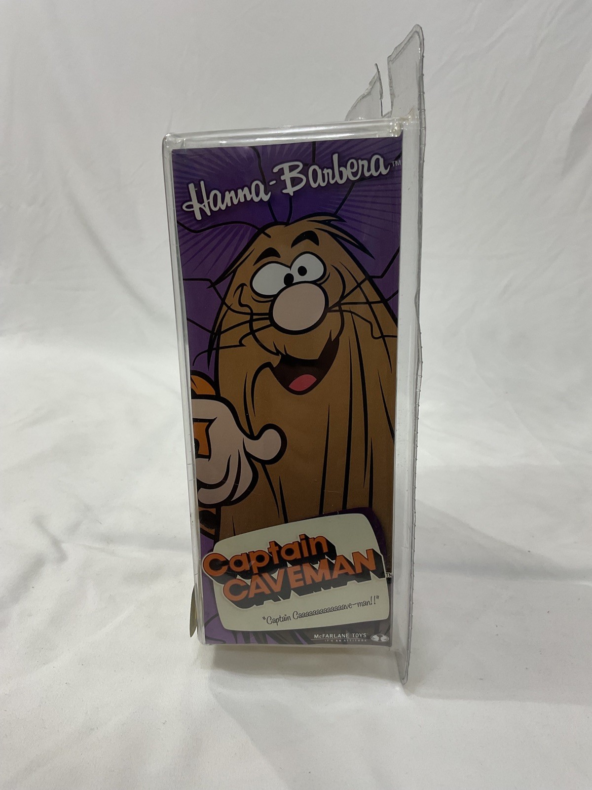 Hanna-Barbera CAPTAIN CAVE MAN, 2006 Sealed McFarlane, Series 2. Rare Find!