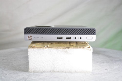 #ad HP PRODESK 405 G4 DM 6VC52UT ABA USFF PC RYZEN 5 PRO 2400GE 3.2GHz 8GB SEE NOTES $67.50