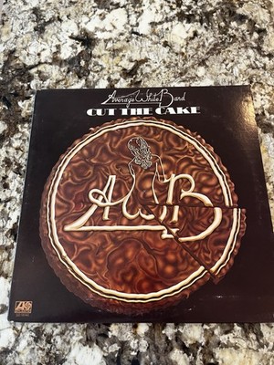 Average White Band Cut The Cake Vinyl LP Record Album, Record Sleeve with Lyrics