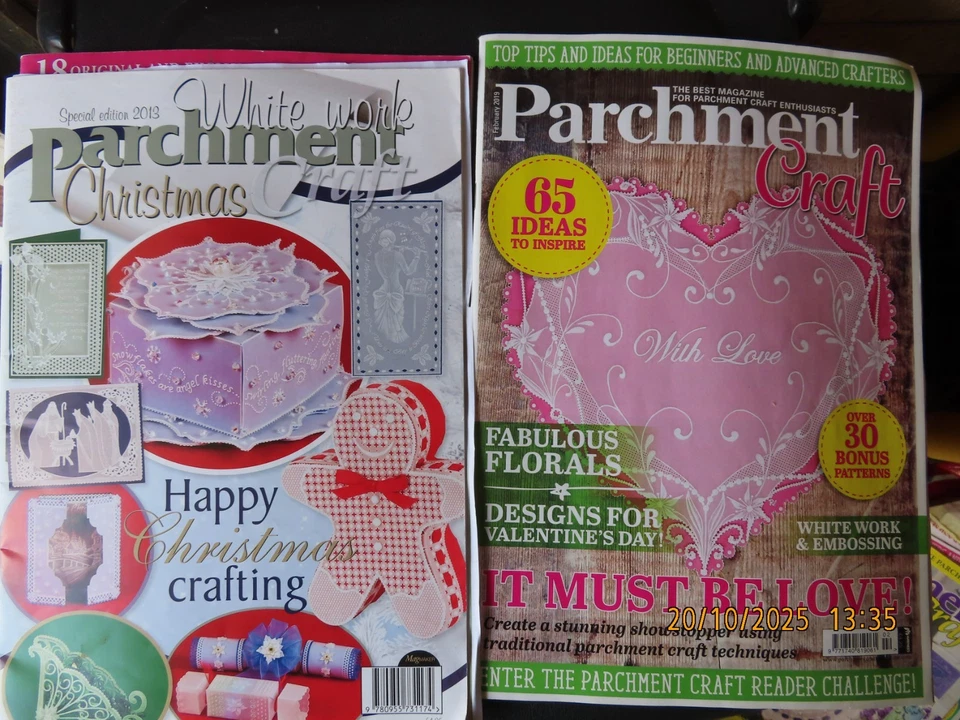 parchment craft magazine year 2013 7 magazines - Image 2 of 4