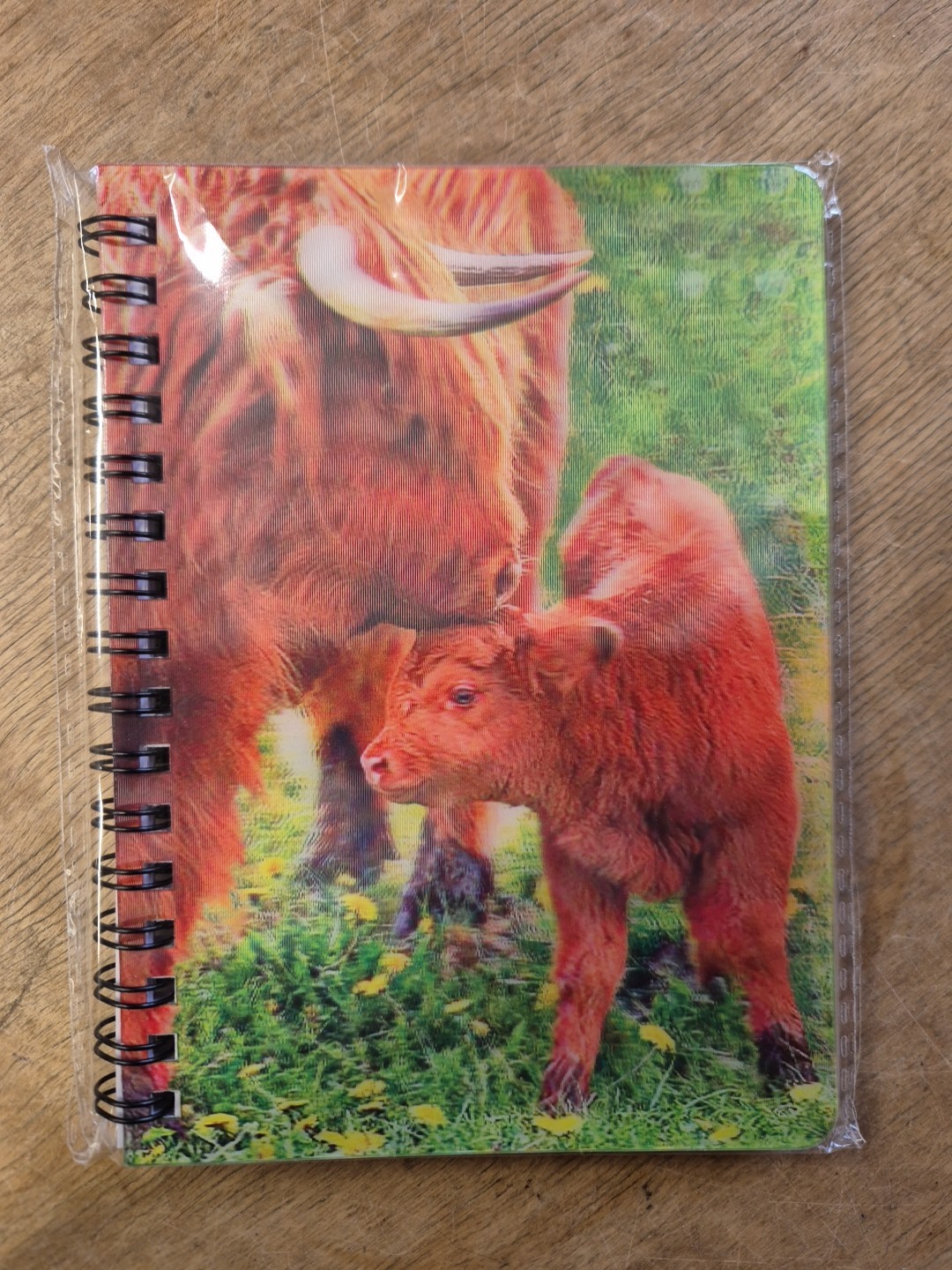 Highland Cow notebook Highlands Cow & Calf Notebooks A6 Notepad Highland Cows