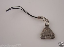 Just married wedding get away car cell phone charm purse black strap newly wed