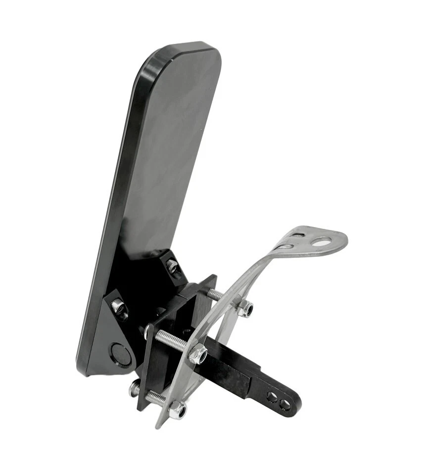 Pedal de Gas Universal Montaje en Piso Pedal de Acelerador Billet Aluminio Hot Rod Chevy Negro Foto 2 de 3