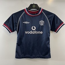 Manchester United Third Football Shirt 2000/01 Children’s 4/5Yrs Umbro D954
