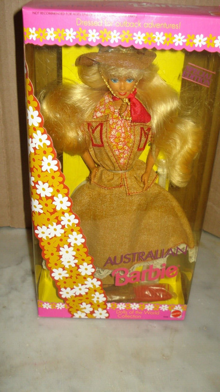 NIB BARBIE DOLL 1992 DOLLS OF THE WORLD AUSTRALIAN   (528)