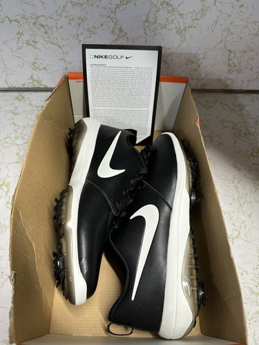 Nike Roshe G Tour Black White Mens Golf Shoes Size 9.5 AR5580-001 ⛳️ NEW⛳️ - Picture 5 of 6