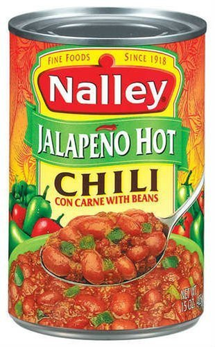 Original & Jalapeno Hot Chili Con Carne with Beans, 14-Ounce Cans (Pack of 12)