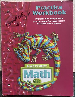 Harcourt Math : Practice Workbook by Harcourt School Publishers Staff