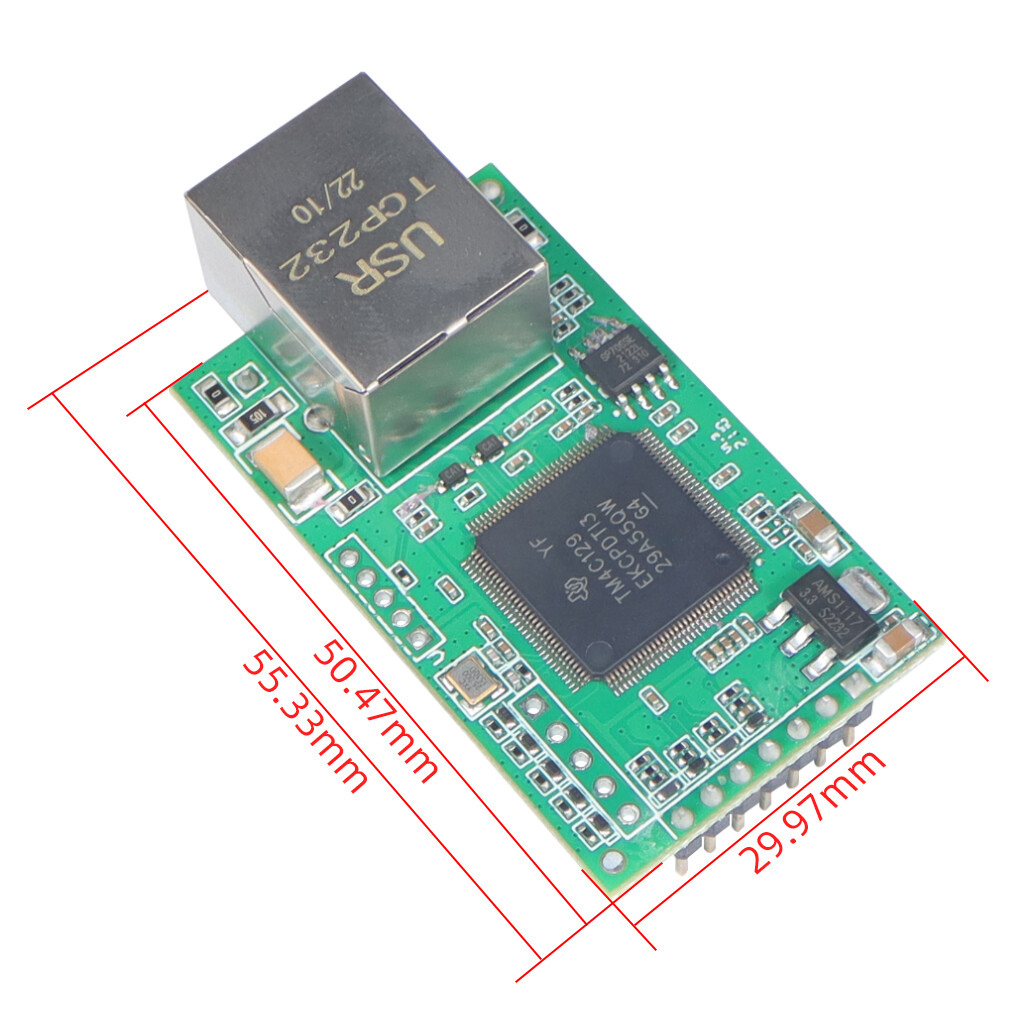 RTU / Modbus USR-TCP232-E2 TTL Modbus protocol TCP / conversion ... image.