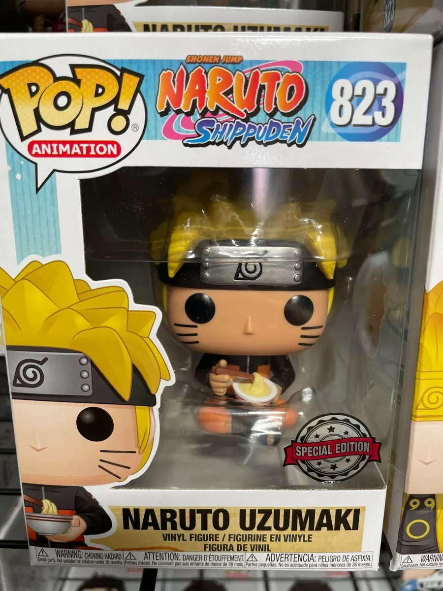 Figurine Naruto With Noodles / Naruto / Funko Pop Animation 823 / Exclusive  Special Edition