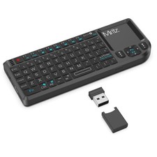 2.4G Wireless Touchpad Keyboard and Mouse Mini Remote Control with Laser Poin...