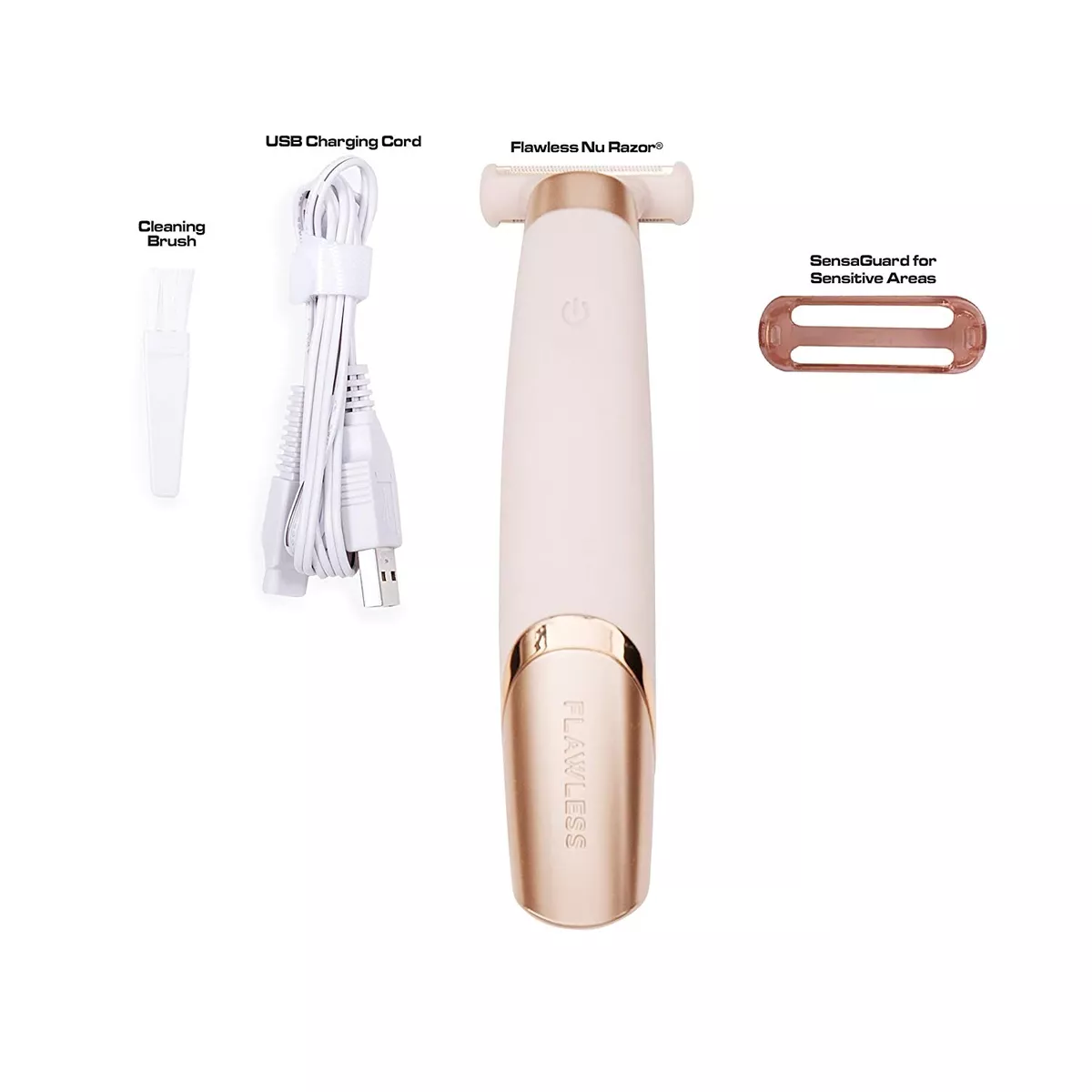 Finishing Touch Flawless Nu Razor Portable Cordless Rechargeable