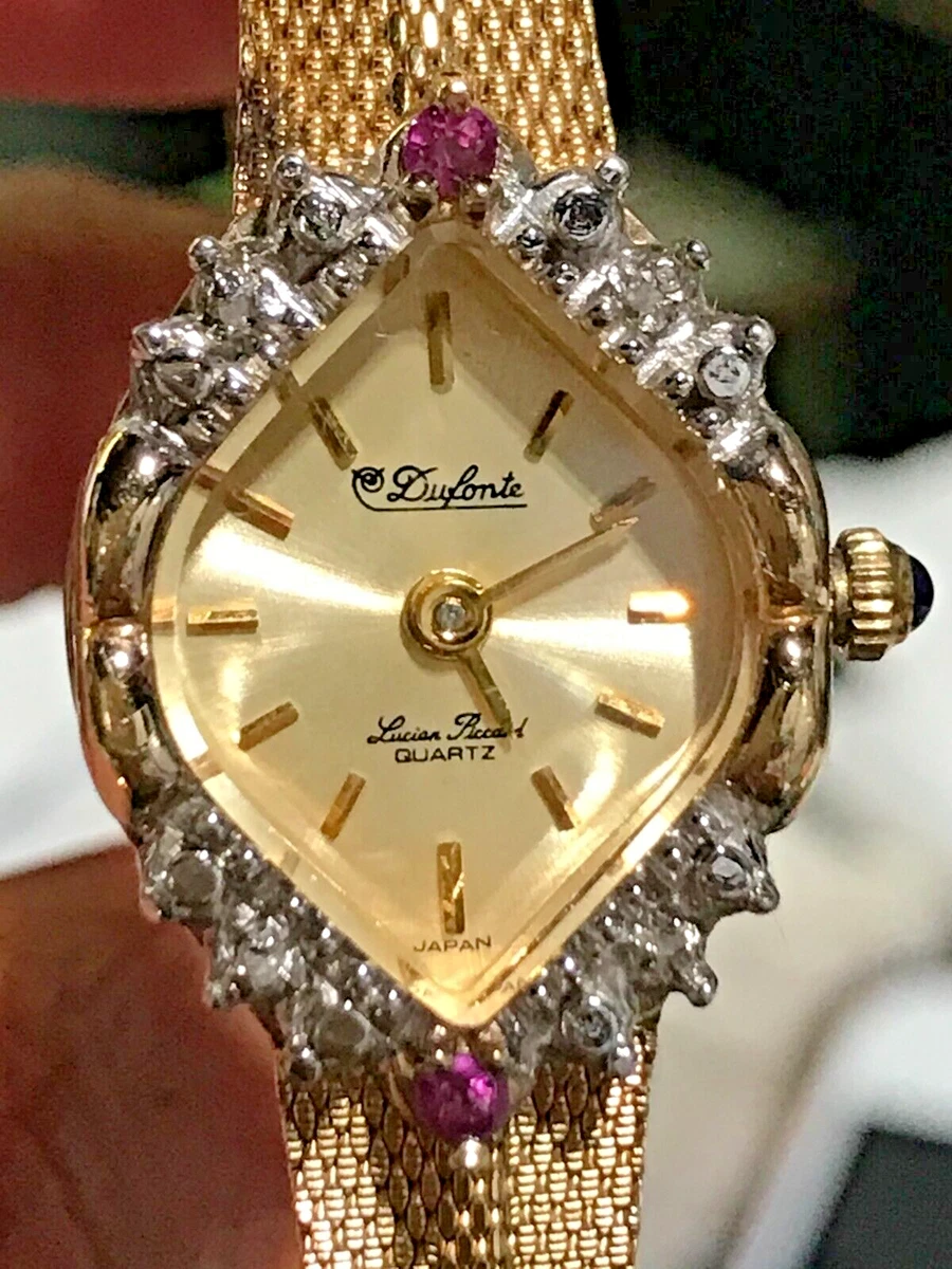 Dufonte lucien piccard clearance quartz women's watch