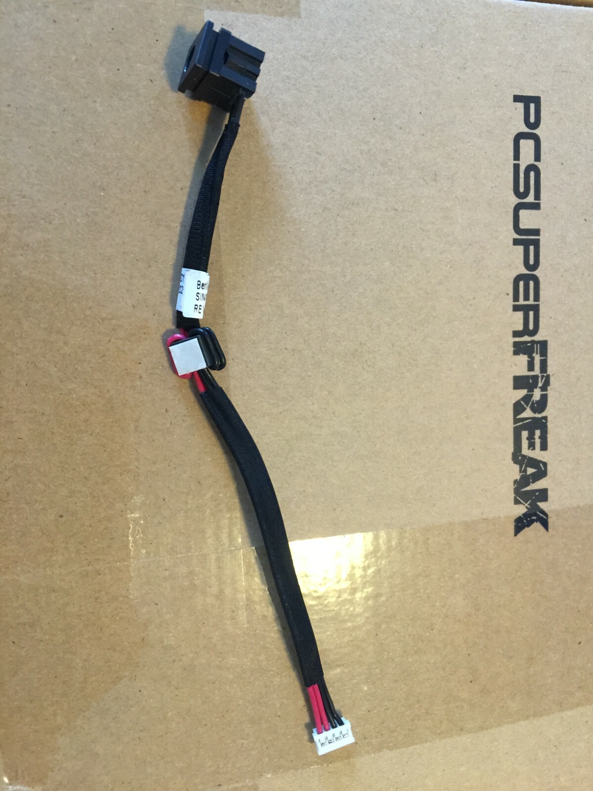 New AC DC Jack Power Plug in Charging Port Connector Socket with Wire Cable Harness Replacement for Toshiba Satellite C650 C650D C655 C655D 6017b0258101 New AC DC Jack Power Plug in Charging Port Connector Socket with Wire Cable Harness Replacement for Toshiba Satellite C650 C650D C655 C655D 6017b0258101