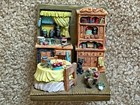 Vintage J.C. Bunny Easter Rabbit Villager Figurine 1991 + Kitchen Scene 1990 — photo 4