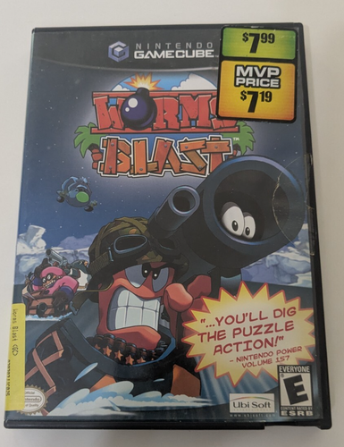 Worms Blast (Nintendo GameCube) mit Anleitung