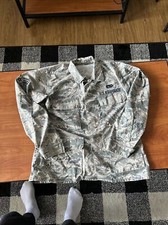 US Air Force Coat Mens 40S Green Camouflage Aircrew Combat SPE1C1-14-D-B005