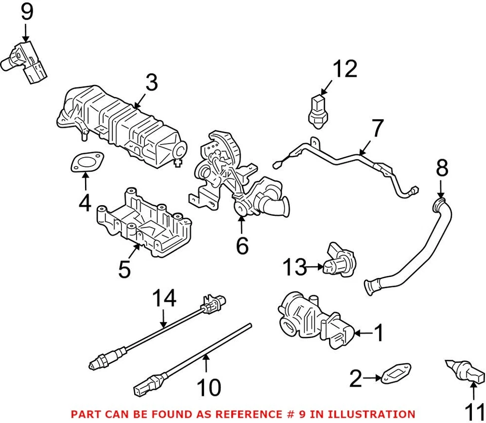 Sensor de presión absoluta colector Mopar original OEM para Dodge Ram 2500 3500 6,7 L Foto 2 de 2