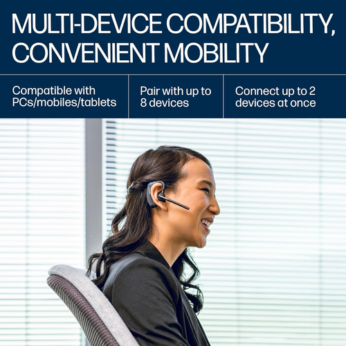 Plantronics - Voyager 5200 (Poly) - Bluetooth Over-The-Ear (Monaural) Headset -  - Picture 10 of 12