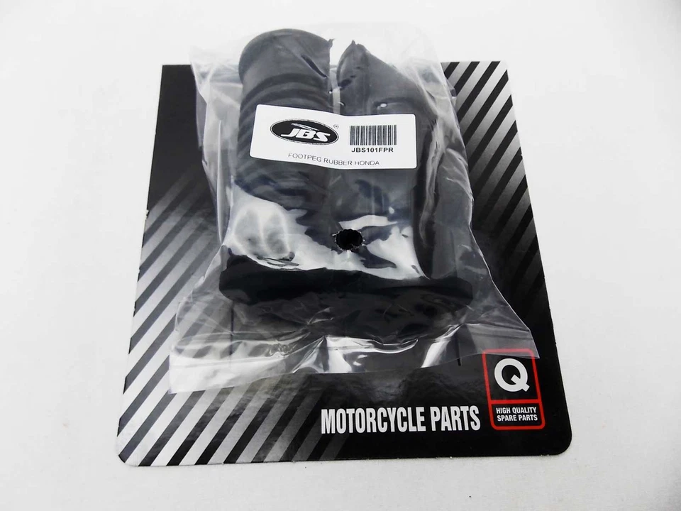 HONDA SL90 1969 JBS FOOT PEG CONJUNTO DE BORRACHA PAR ESQUERDO DIREITO APOIO DE PÉS - Imagem 3 de 3