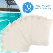 10Pack Ultrafine Mesh Pool Skimmer Socks Filter Savers for Swimming Pool Baske