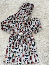 Vaenait Baby Sz. S 1T-3T Soft Plush Hooded Bathrobe. Cute, Fun. Extremely Soft