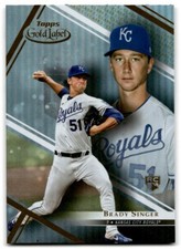 2021 Topps Gold Label Class 1 #58 Brady Singer - Kansas City Royals