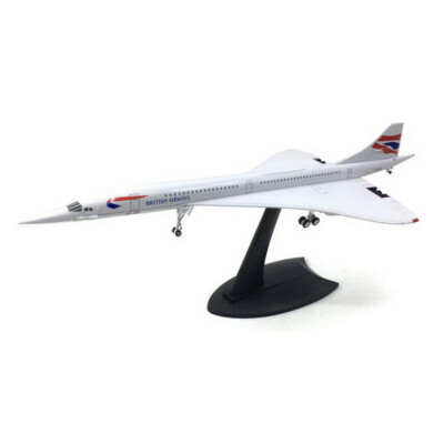 1/200 Scale BRITISH AIRWAYS Concorde Aircraft Diecast Model