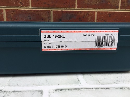 BOSCH - GSB 19-2 RE : 780 - PROFESSIONAL IMPACT DRILL - POWER INPUT 850 WATT - Picture 19 of 23