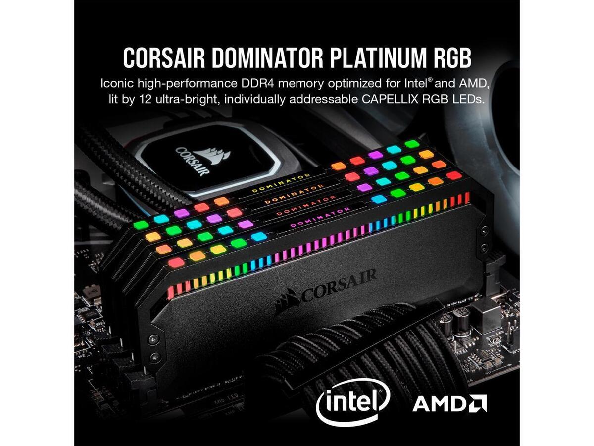 CORSAIR Dominator Platinum RGB 64GB (2 x 32GB) DDR5 6800 CORSAIR Dominator Platinum RGB 64GB (2 x 32GB) DDR5 6800