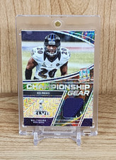 2022 Spectra Ed Reed Championship Gear Jersey Super Bowl XLVII # /25 Ravens