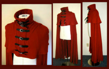 Vincent Valentine Cosplay Red Cloak Cape Final Fantasy VII Cosplay Costume/