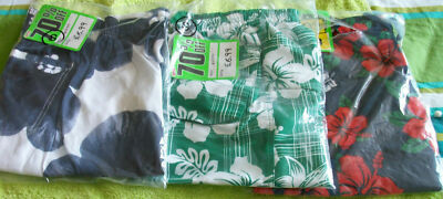 1 PAAR HERREN JUNGEN OCEAN PACIFIC KORDELZUG SHORTS URLAUB STRAND SURF HOSE SMALL