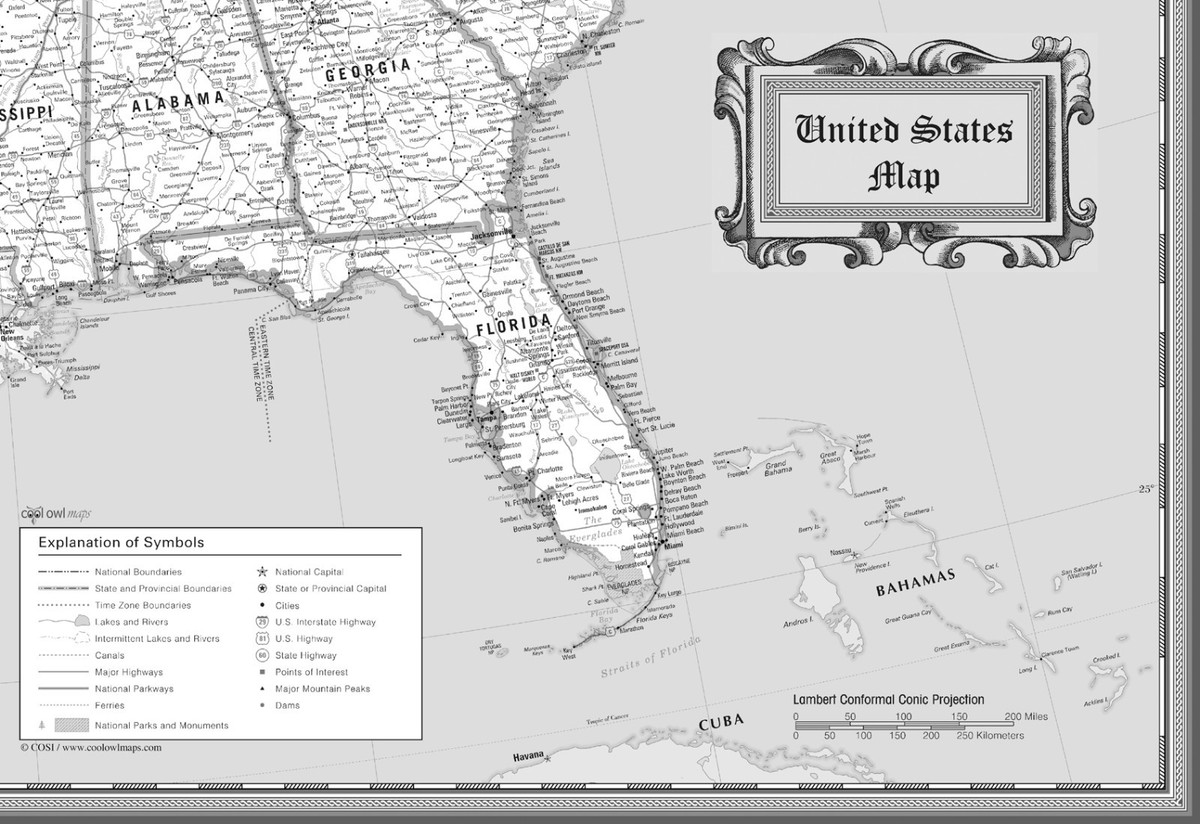 Usa Wall Map With Pins Maps International - S L1200 