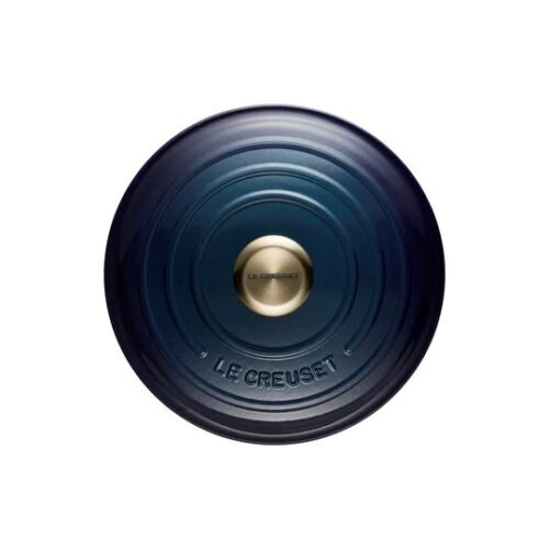 Hierro fundido Le Creuset Signature 5,5 qt. Horno Holandés, Agave (Perilla Dorada)- Totalmente Nuevo - Imagen 2 de 5