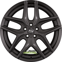 4X MSW MSW 40 Gloss Gun Metal 8.5X20 ET45 - LK5/112 ML73.1 Felge Alu