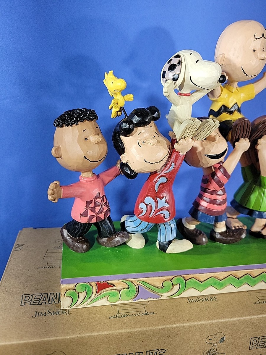 Jim Shore 7.5x9.5in Peanuts Gang Figuring 6006932 NIB | eBay