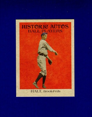 #22 AL HALT, 1914 Tip-Tops FIRST CARD ~ Federal Baseball League card | 2019HA