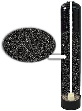 Loaded Carbon Tank 9''x48'' Black Tank with 1cuft Coconut Shell Granulated...
