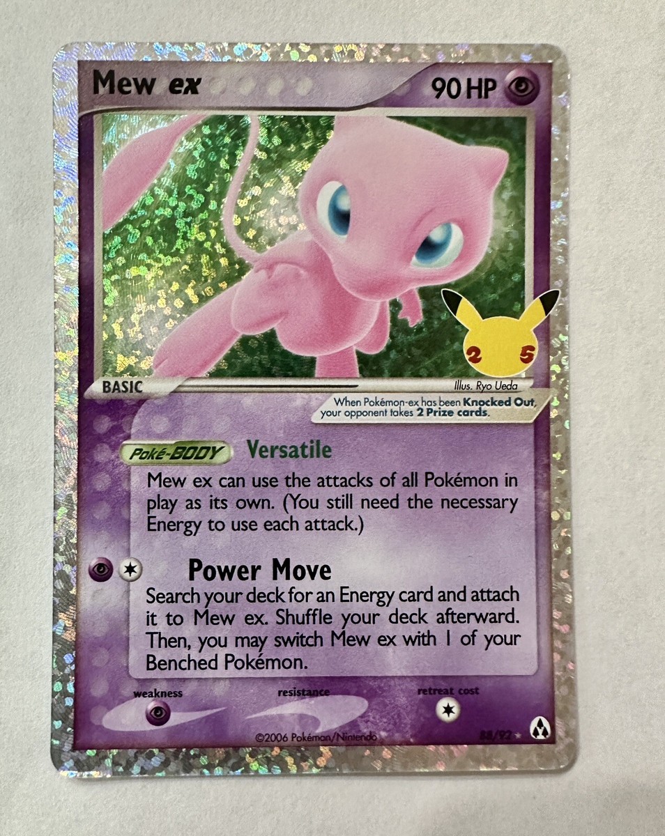 Pokémon TCG - Mew EX Celebrations: Classic Collection 88/92 Pokémon TCG - Mew EX Celebrations: Classic Collection 88/92