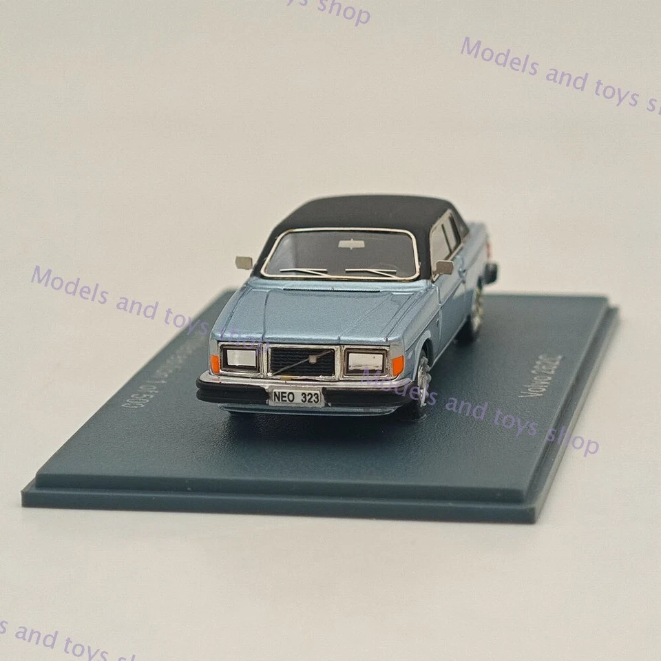 NEO SCALE MODELS 1/87 Volvo 262C Blue Resin Car Limited Collection - Image 3 of 4