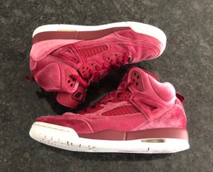 Nike Air Jordan Spizike noble GS Terciopelo Rojo Tamaño 5.5Y/mujer Talla 7  535712-600 | eBay