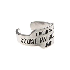 Count My Blessings Promise Ring | Simple Casual Promise Rings