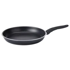 IKEA KAVALKAD Fryan Pan 11" Teflon Non Stick Coating Black MEDIUM NEW