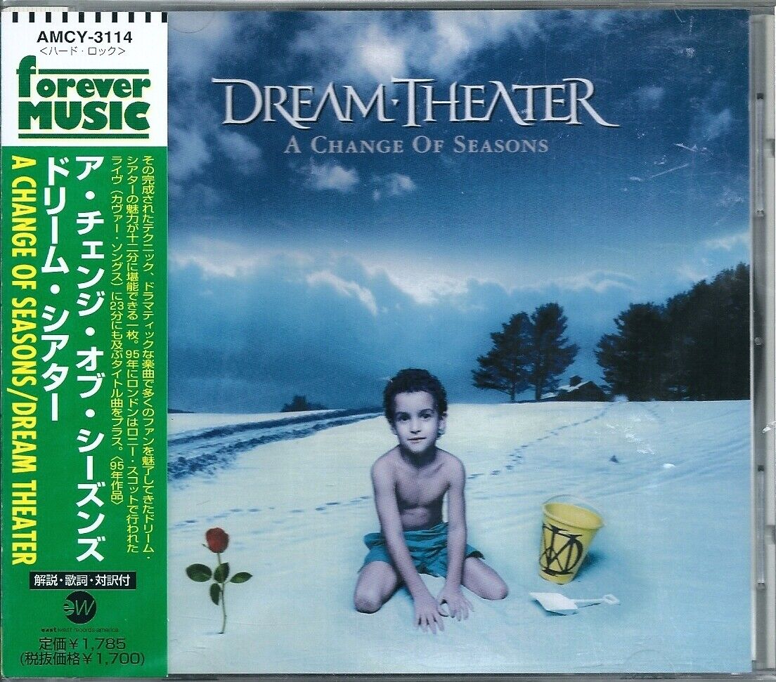 Dream Theater A Change of Seasons Japan CD w/obi AMCY-3114