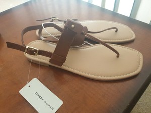 target leather sandals