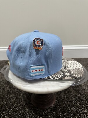 JUST DON デニムキャップ　mitchell & ness Just Don x Mitchell & Ness MLS Chicago Fire Snakeskin Hat | eBay