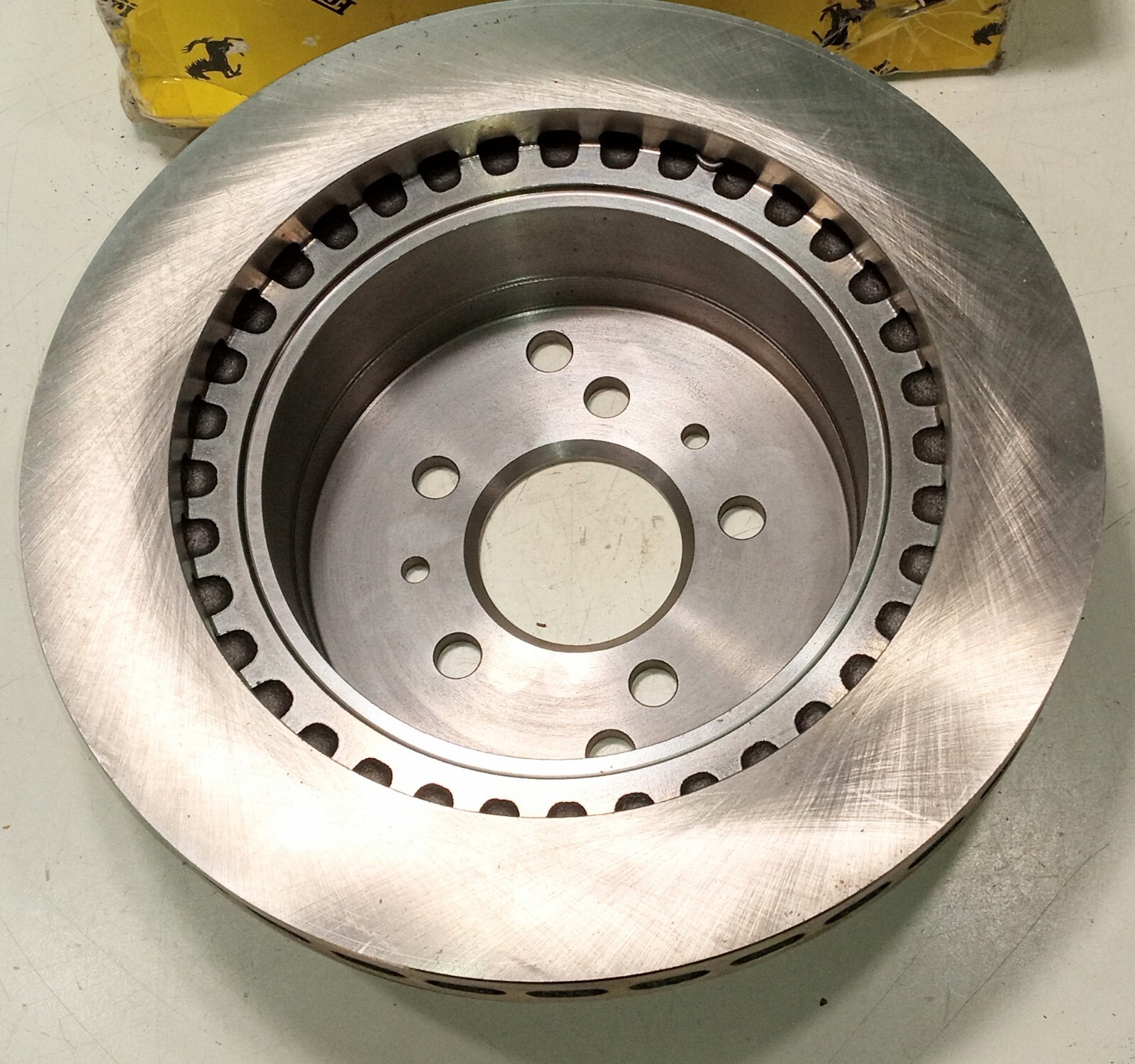 Ferrari Testarossa Rear Brake Disc Rotor_142995_134730_GENUINE_NEW